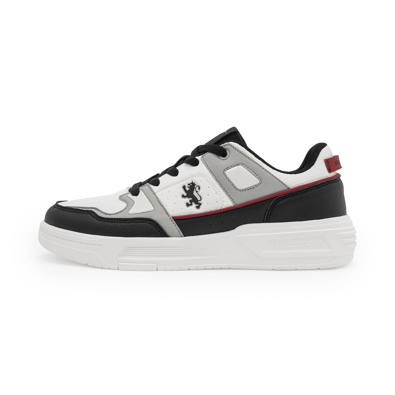 Red Tape Men's Retro Fashion Sneakers, Lightweight Chunky Platform Low Top Casual Lace-Up Shoes with Cushioned Insole, Non-Slip Sole, Ideal for Office, Travel, Outdoor & Daily Wear - Image 8