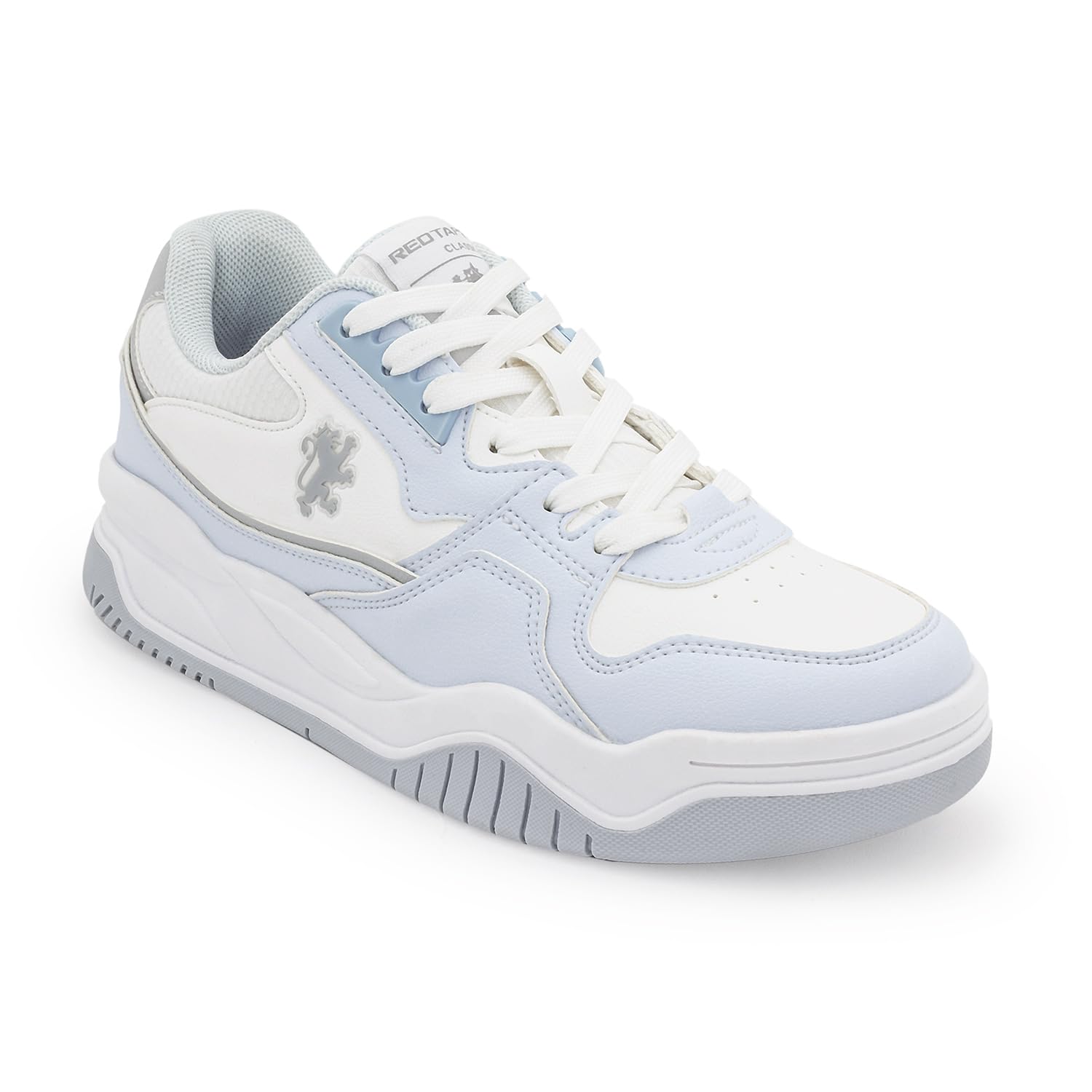 Red Tape Women’s Stylish Chunky Platform Casual Fashion Sneakers, Comfortable Low-Top Lace-Up Shoes with Cushioned Insole, Non-Slip Outsole, Ideal for Summer Dresses, Work & Daily Wear - Image 7